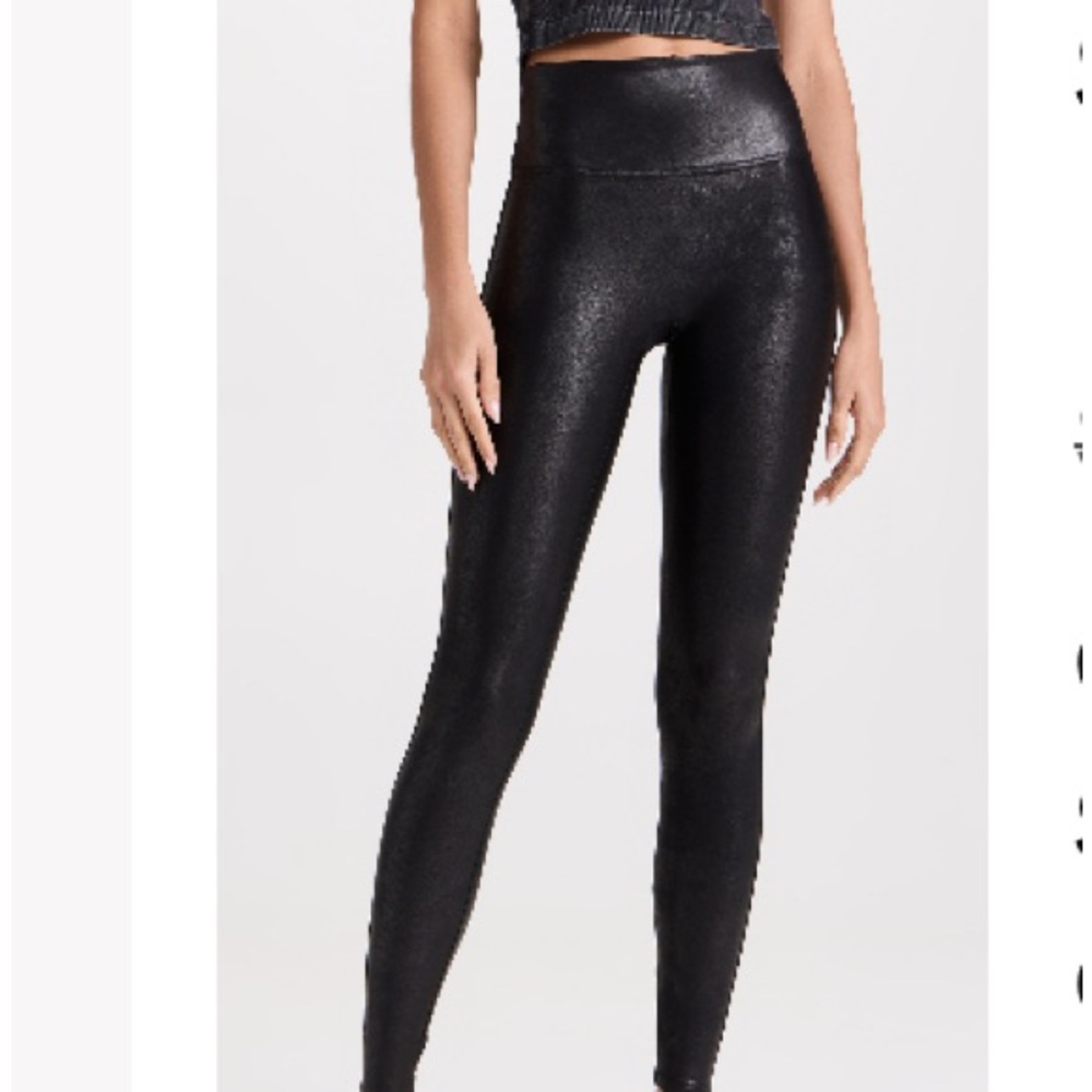 Spanx faux leather leggings